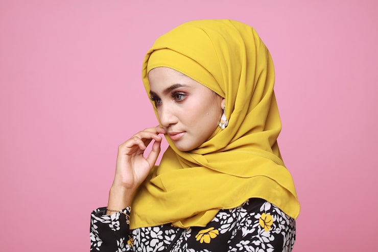 1.Hijab with Earrings A Bold and Glamorous Statement.png
