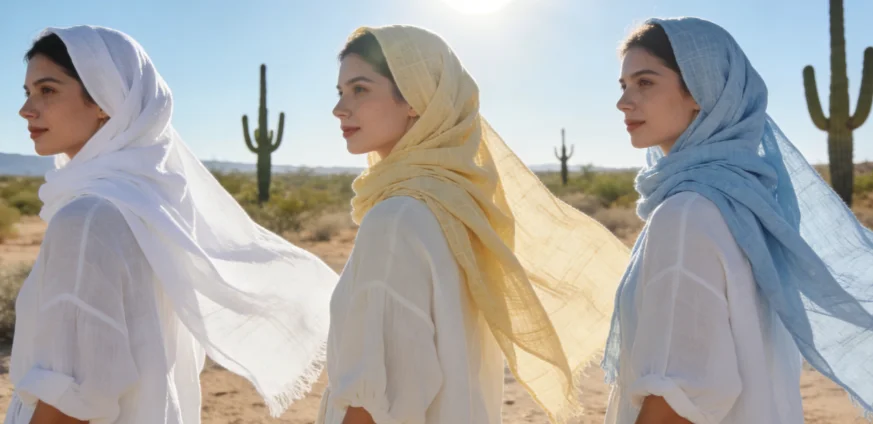 Which Hijab Fabrics Offer Optimal Breathability in Hot Environments.webp