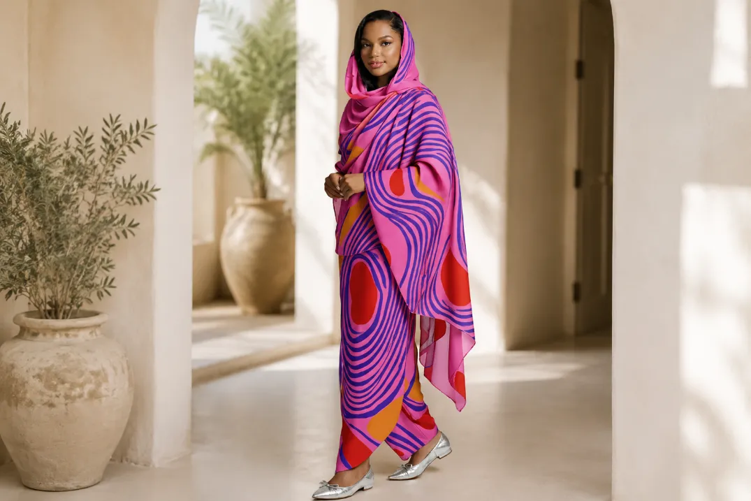 Beyond Price: 2026 Sudanese Toub Fabric Sourcing for Wholesalers(pic2) jinlai-textile-sudanese-toub-fabric-pink-voile.webp