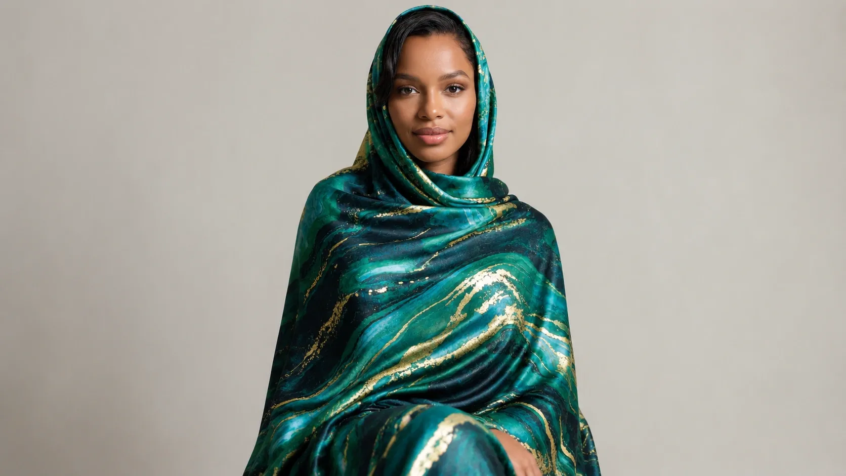 jinlai textile green sudanese toub.webp