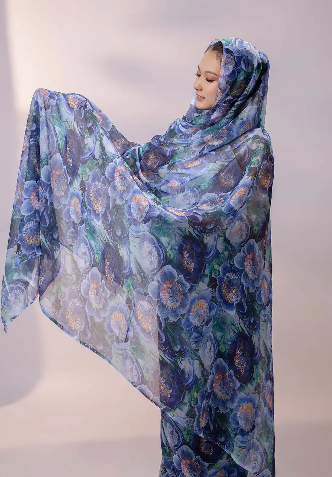 jinlai textile printed sudanese toub full-width drape.webp