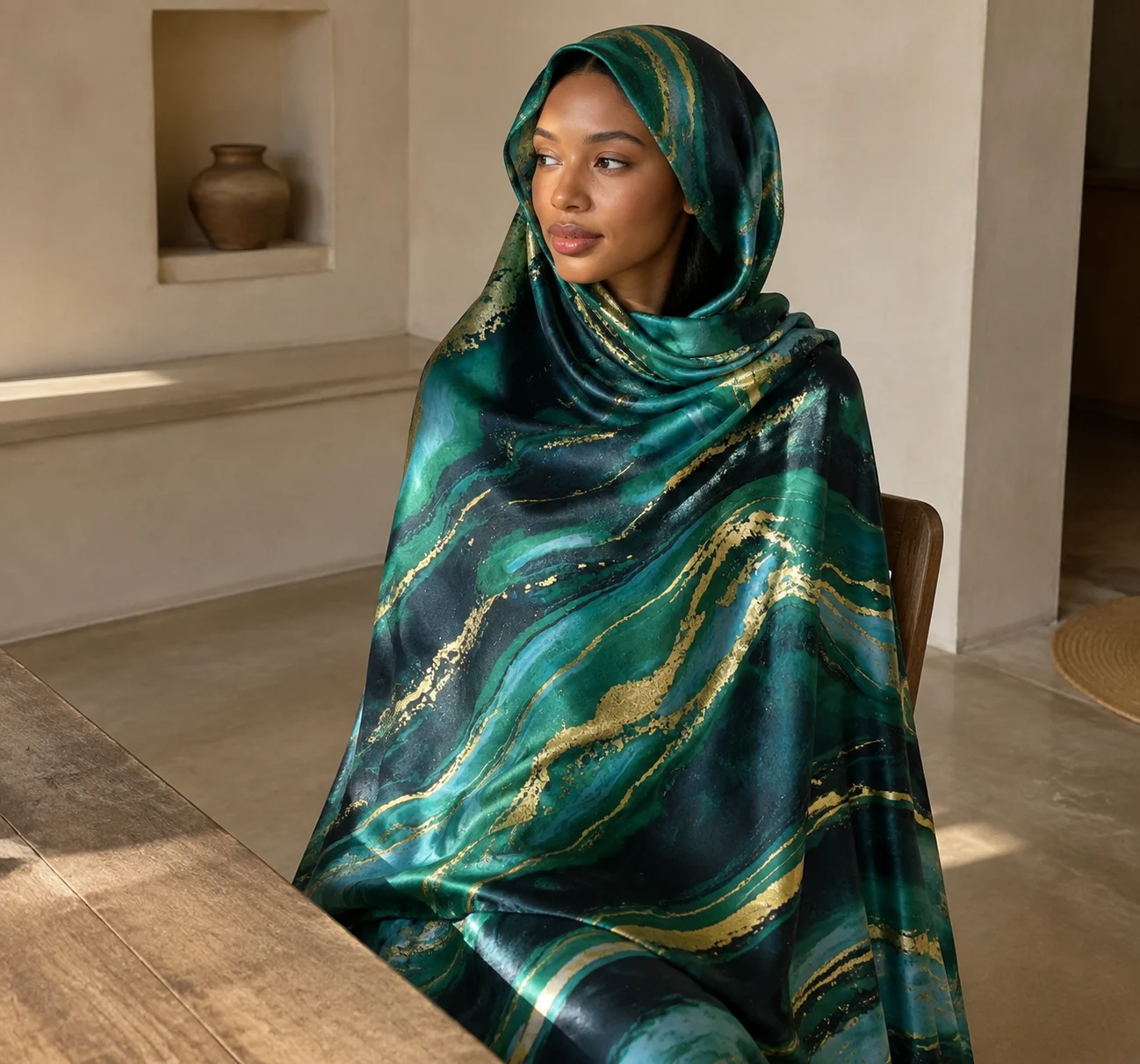 Sudanese Toub Wholesale Guide: Fabric, Size & RFQ Preparation(pic2) Custom Sudanese Toub manufacturer for wholesale women’s wrap garments with premium voile fabric and custom patterns.webp